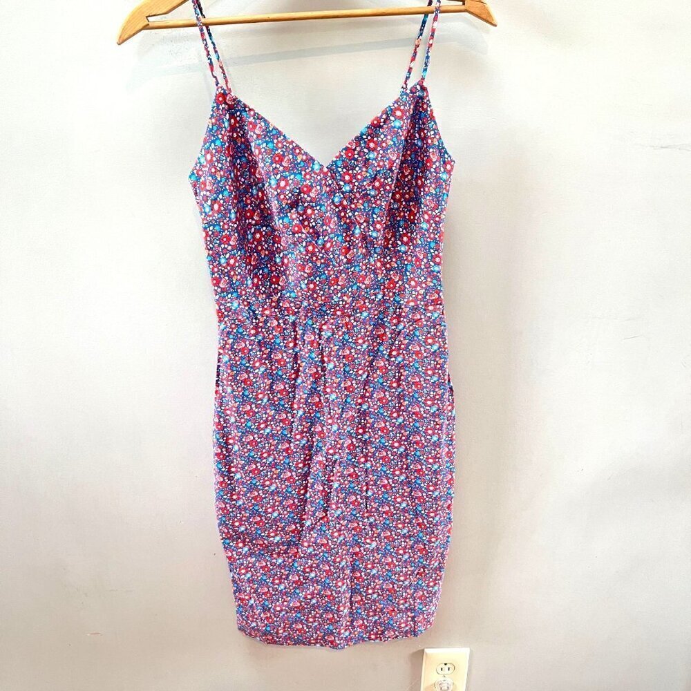 J. Crew‎ Summer Dress Liberty Print- Betsy Ann Floral - Sz. 000